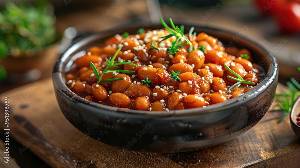 Ingredients for a hearty meal, with various grains, herbs, and spices for flavor. Ingredients for a hearty meal, with various grains, herbs, and spices for flavor.