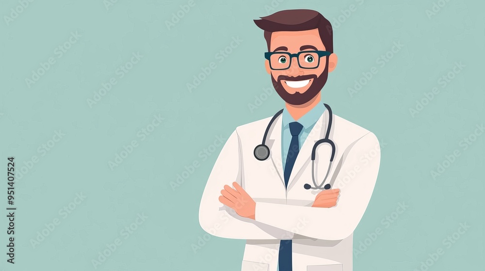 Healthcare professional smiling. Healthcare professional smiling.