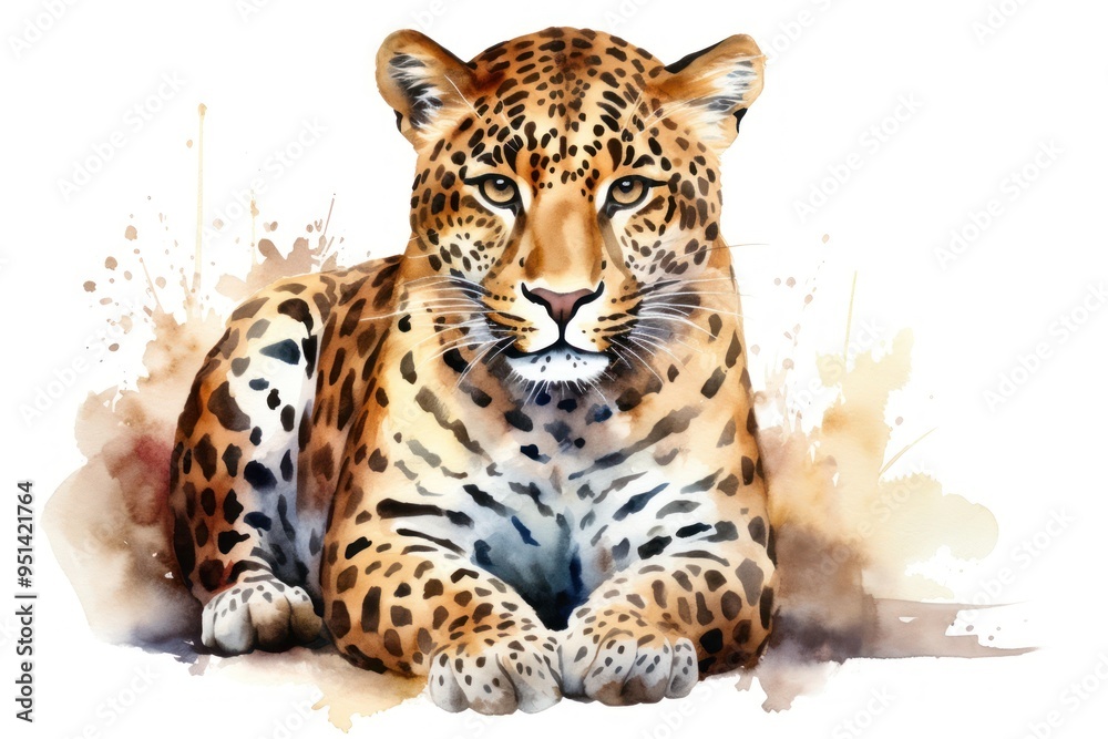 Obraz premium Wildlife leopard cheetah animal.