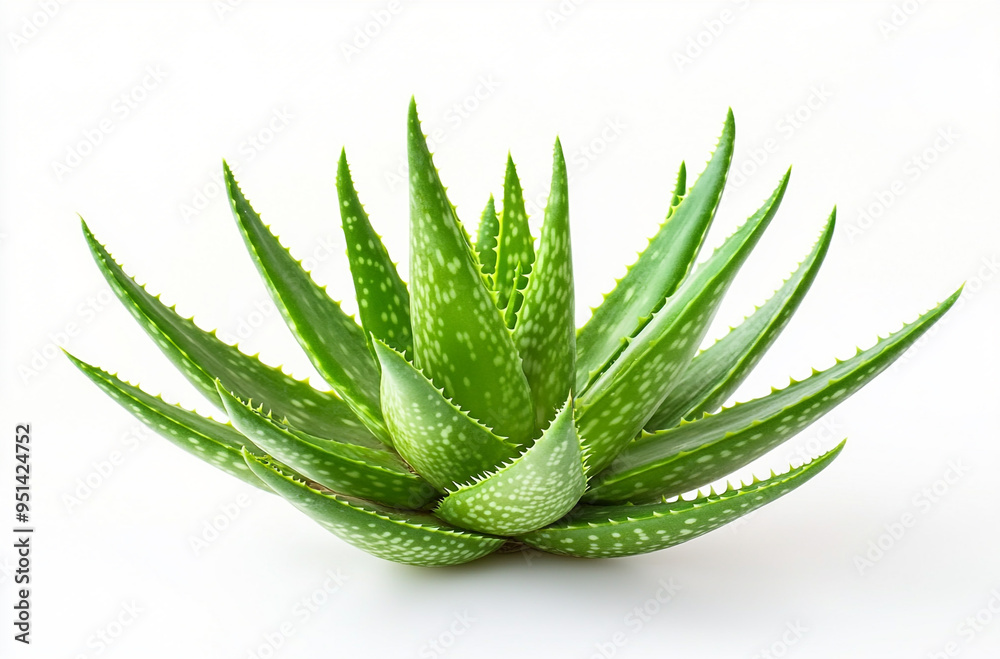 Aloe Vera plant isolated on white background Aloe Vera plant isolated on white background