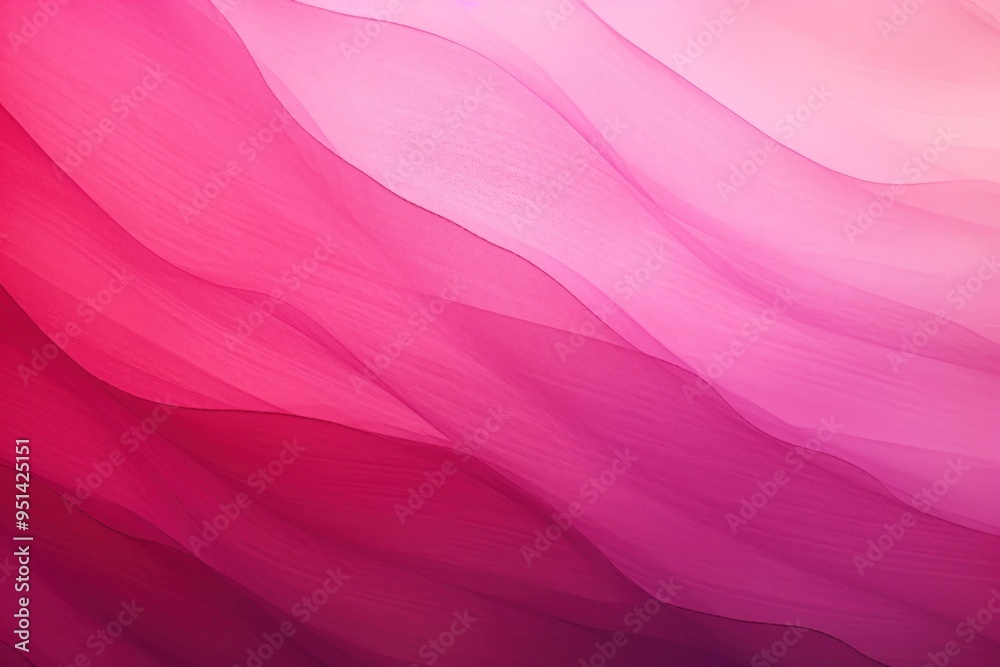 Obraz premium Fuchsia color Gradients simple waves backgrounds texture petal.