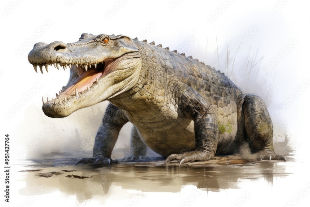 Crocodile dinosaur reptile animal. Crocodile dinosaur reptile animal.