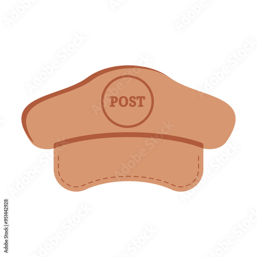 Postman Hat Illustration