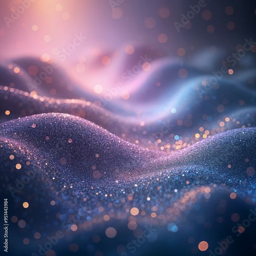 4K Beautiful Blue and Purple Gradient Background Noise Background Banner HD