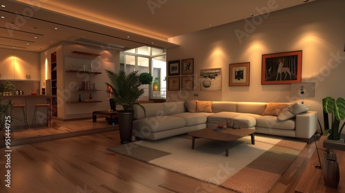 Modern Living Room Interior Design