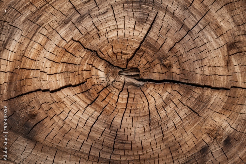 Fototapeta premium Bark tree texture hardwood plant stained wood.