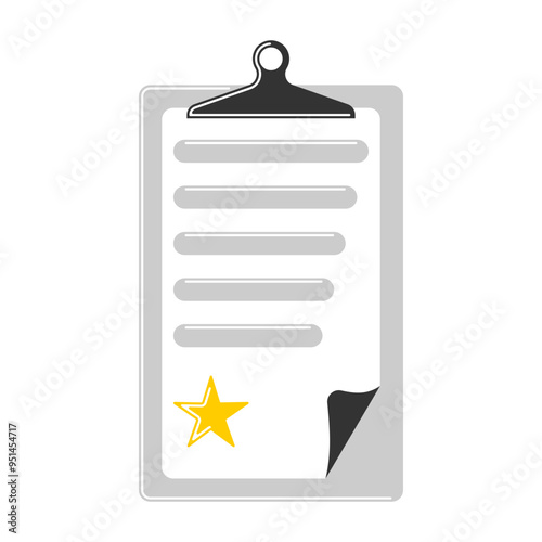Police Documents Illustration