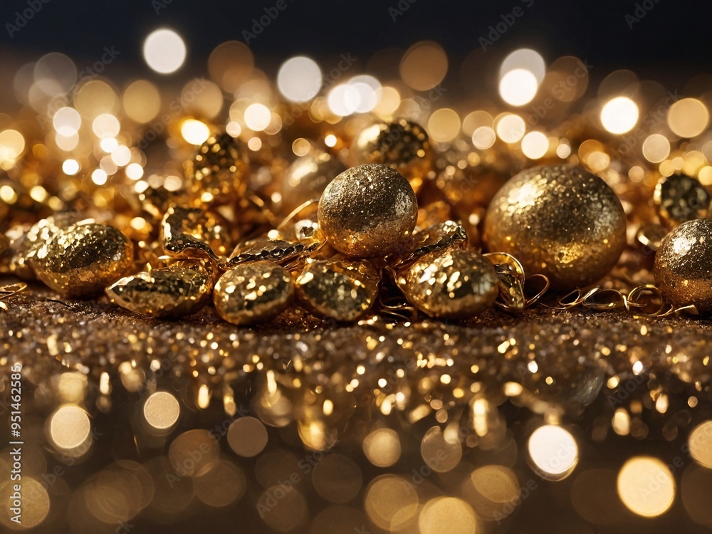 Glittery gold and bokeh backgrounds for festive visuals. Glittery gold and bokeh backgrounds for festive visuals.