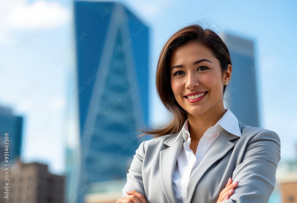 portrait of a smiling businesswoman portrait of a smiling businesswoman