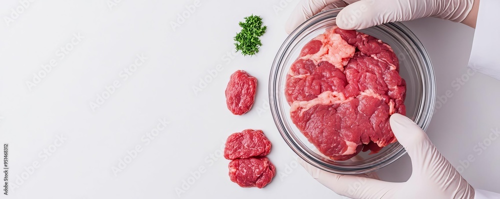 Lab-grown meat as a sustainable alternative to traditional farming, food security, cellular agriculture Lab-grown meat as a sustainable alternative to traditional farming, food security, cellular agriculture