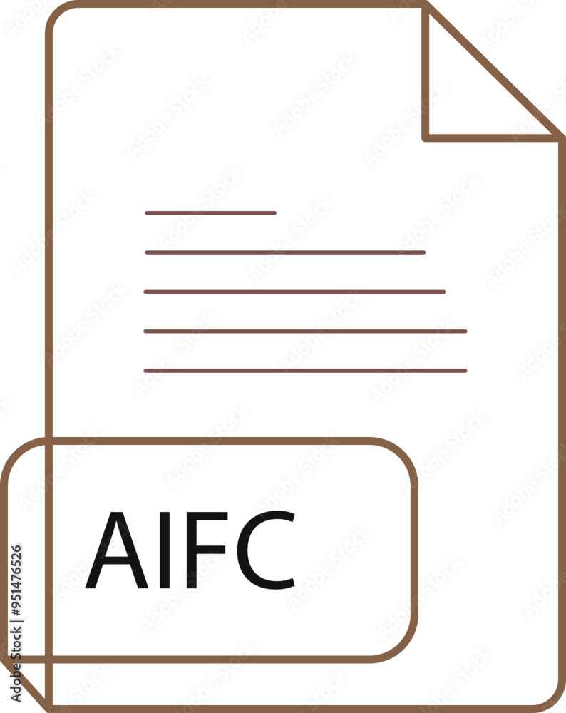 AIFC File extension icobn crisp corners thick outline AIFC File extension icobn crisp corners thick outline