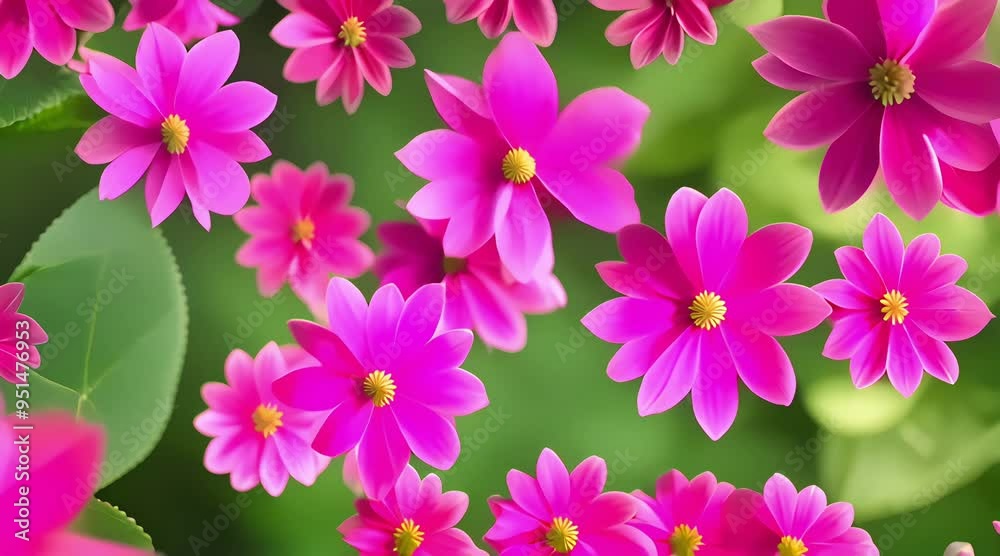 floral pattern background, 4k video, generated ai floral pattern background, 4k video, generated ai