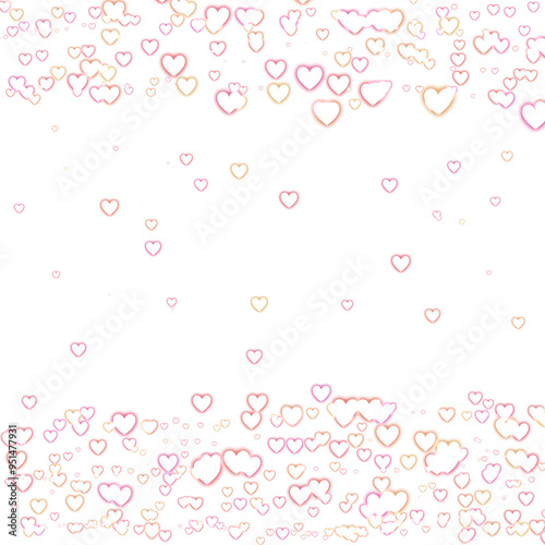 pink background simple heart graphic for valentine's day