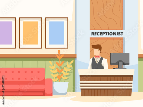 interior design room illustration