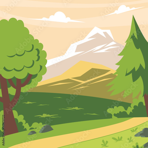 Exploring Ocenia Illustration