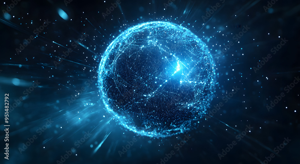 Digital Illustration of an Abstract Sphere Composed of Geometric Shapes and Colorful Patterns, Emphasizing Modern Art and Creative Design Elements, Ideal for Use in Digital Art, Abstract Backgrounds, Digital Illustration of an Abstract Sphere Composed of Geometric Shapes and Colorful Patterns, Emphasizing Modern Art and Creative Design Elements, Ideal for Use in Digital Art, Abstract Backgrounds,