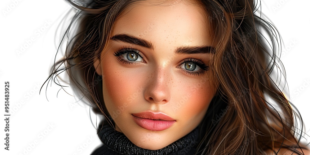 Fototapeta premium portrait of a woman