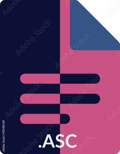 ASC icon 2 color combination  mixture