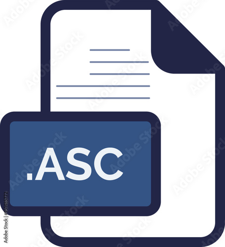 ASC File extension icon
