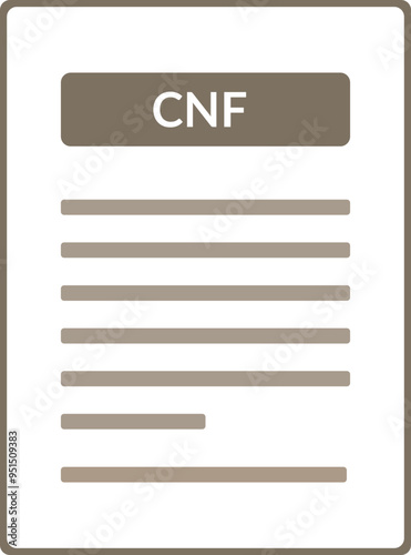 CNF Contract document icon