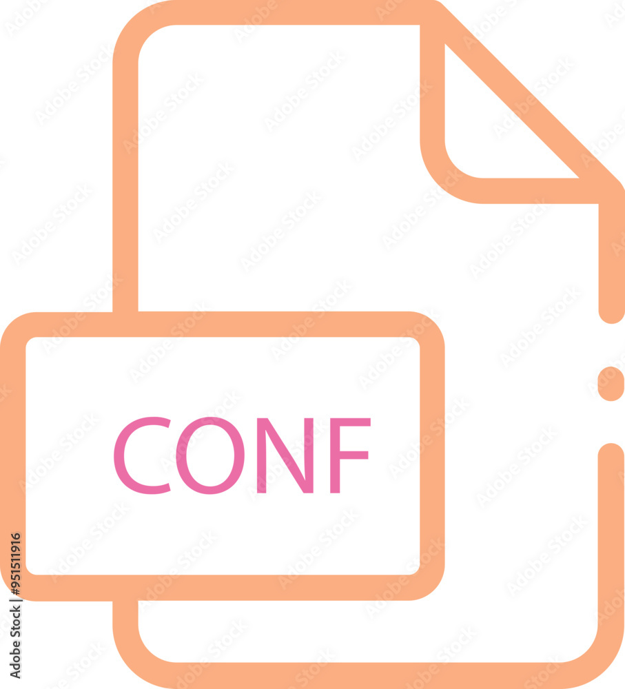 Old brick fill CONF file icon Old brick fill CONF file icon