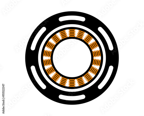 Elektro Motor Symbol
