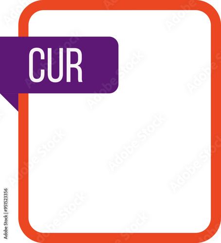CUR File rectangular icon
