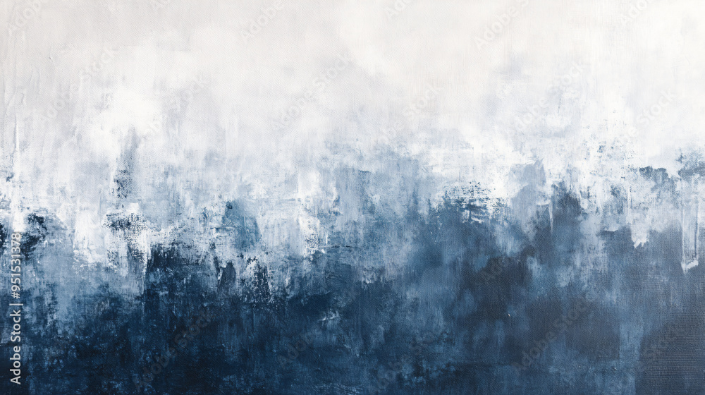 Abstract Acrylic Painting Contrast Abstract Acrylic Painting Contrast