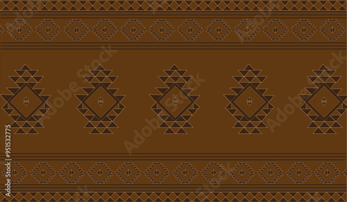 Beautiful fabric patterns Native ethnic patterns can be used to knit shawls, curtains, blankets, sarongs, and yarn for all types of clothing including wall coverings.