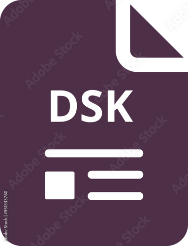 DSK ip file transparent icon