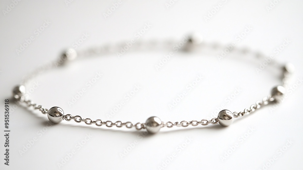 Delicate Silver Bracelet with Small Charms Delicate Silver Bracelet with Small Charms