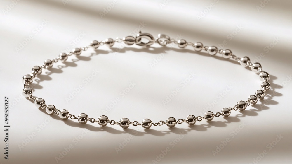 Delicate Silver Bracelet with Small Charms Delicate Silver Bracelet with Small Charms