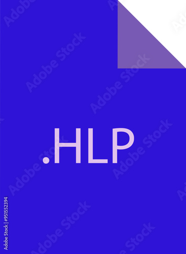 HLP File icon fill crisp corners v1