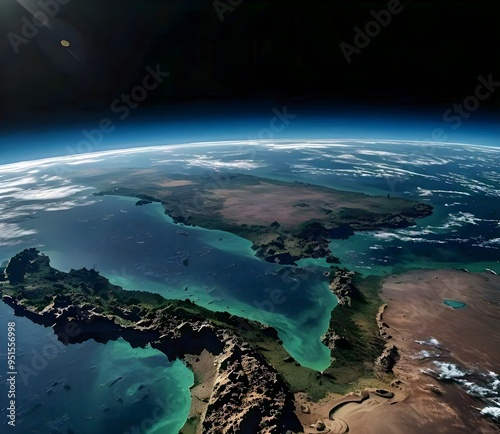 view of the earth