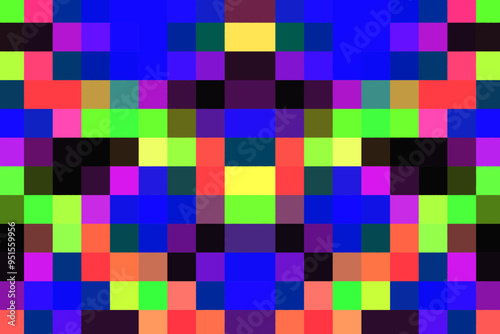 abstract background with squares