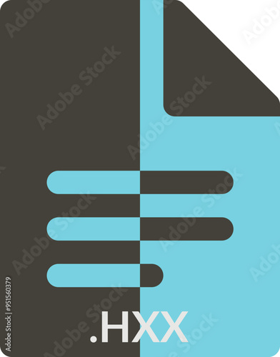 HXX icon 2 color combination  mixture