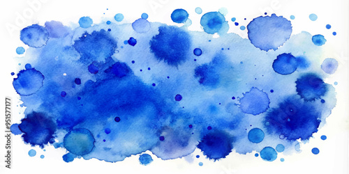 Abstract Watercolor Spots and Background. Hand drawn vector texture.