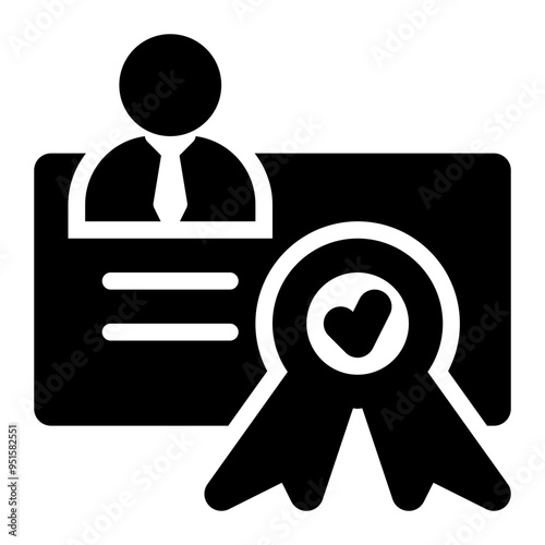 cpa, certificate, professional, accountant, accounting solid or glyph icon