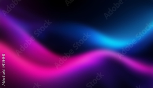 Wallpaper Mural Smart trendy blue purple blur pattern. Digital background textured display. Color gradient electronic diode effect. Website, application, games template. Computer, laptop wallpaper. Design for landing Torontodigital.ca
