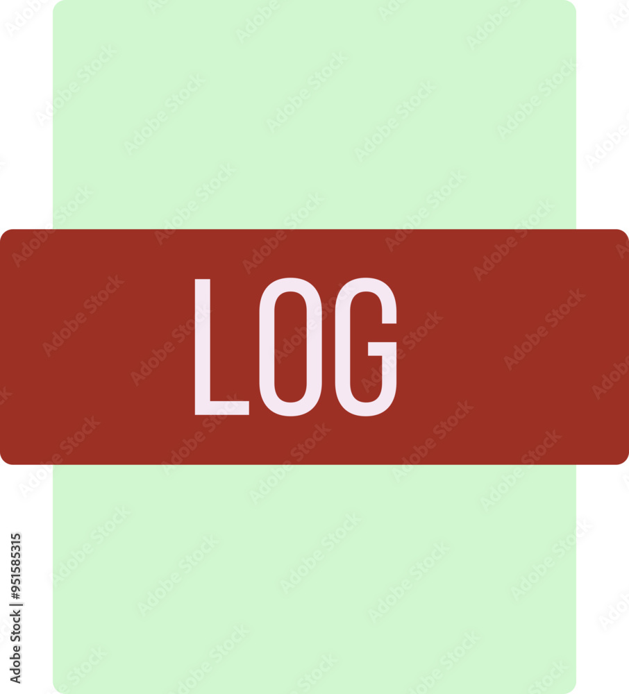 LOG ip file extension icon color fill outer flat LOG ip file extension icon color fill outer flat