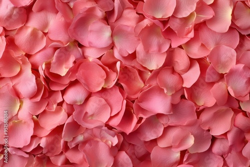 Beautiful pink rose petals background texture