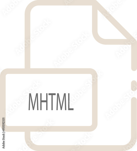 MHTML ip file icon