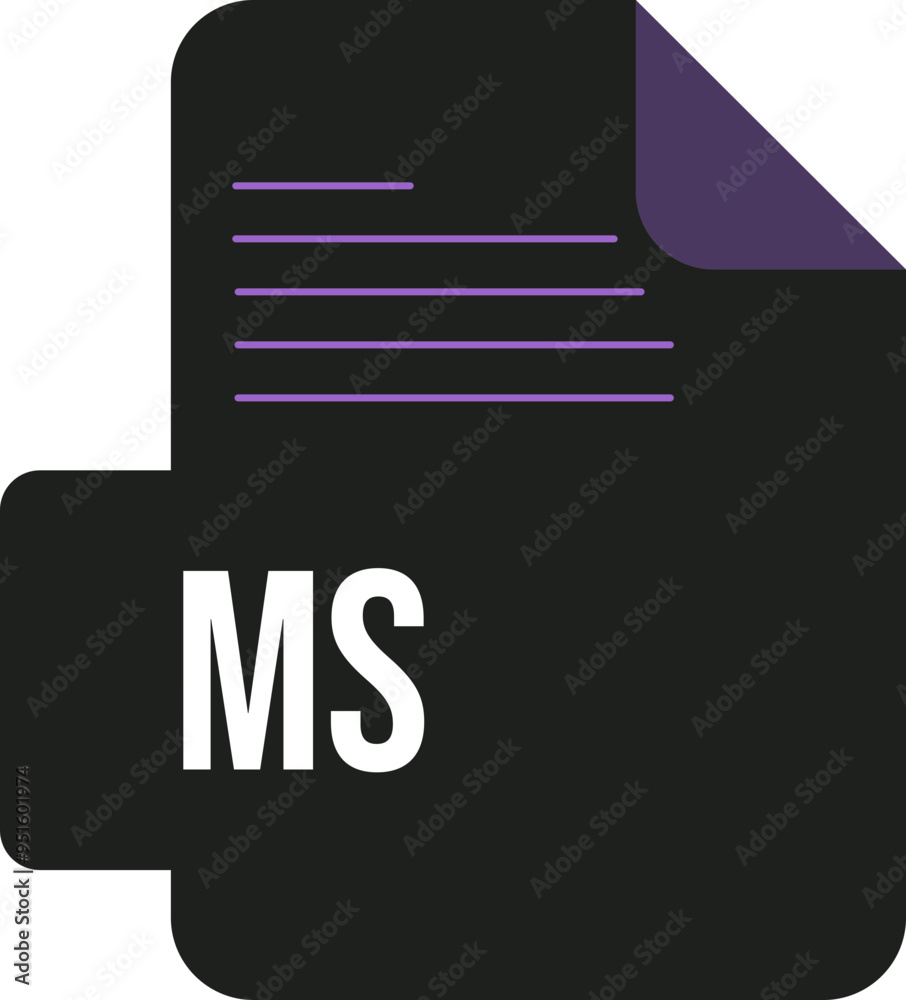 MS ip icon black & grey fill with symbol MS ip icon black & grey fill with symbol