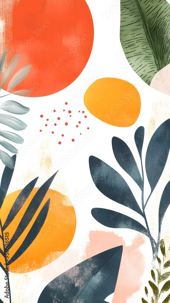Fototapeta premium Vibrant and Playful Banner Design Highlighting Wellness of Older Adults