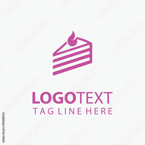 Cake Slice Logo