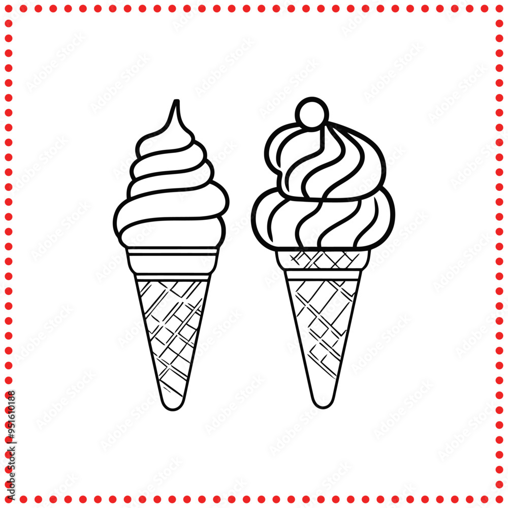 Scoop Up Some Fun Ice Cream Cones for Projects Focused on Sweet Treats and Summertime Joy Scoop Up Some Fun Ice Cream Cones for Projects Focused on Sweet Treats and Summertime Joy