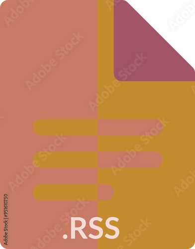 RSS icon 2 color combination  mixture