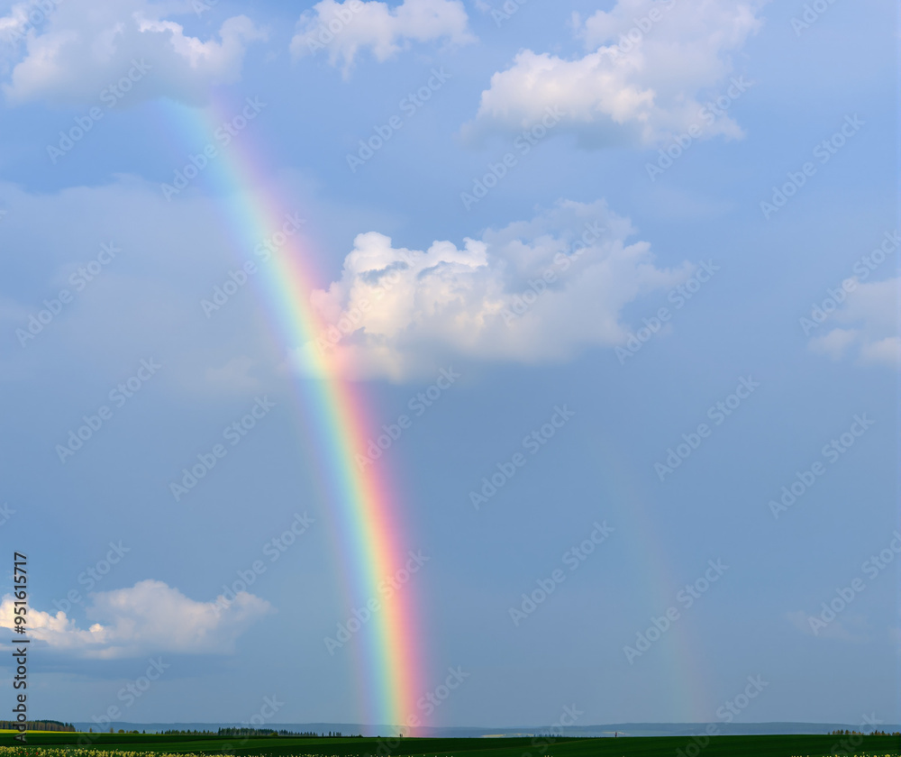 rainbow over the sky rainbow over the sky