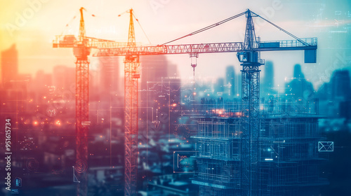 Cityscape Under Construction: A Digital Network of Growth