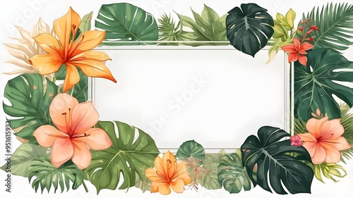 framework for photo or congratulation